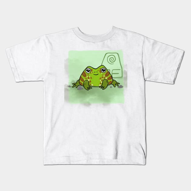 The EARTH TOAD Kids T-Shirt by astonishingemma